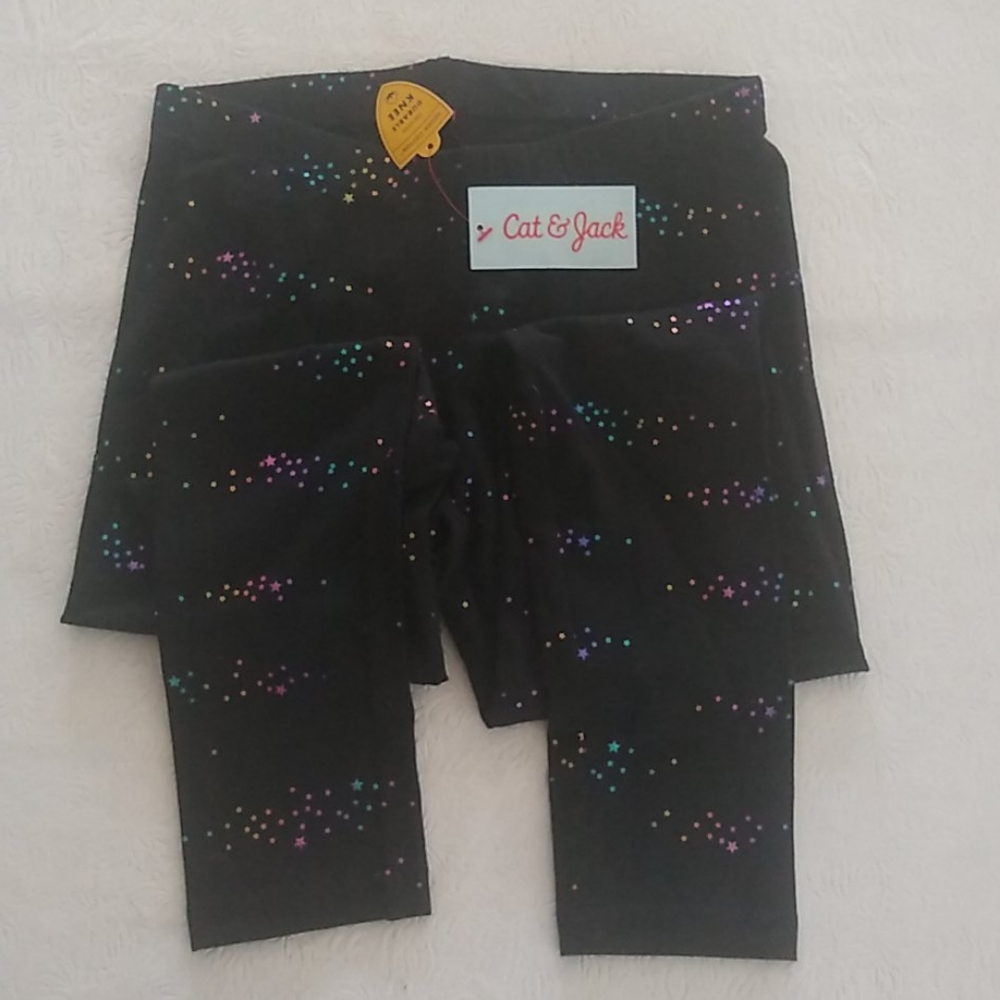 Cat & Jack girls leggings NWT size 10/12